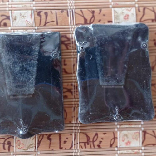 Silver photo frames set of 2 new