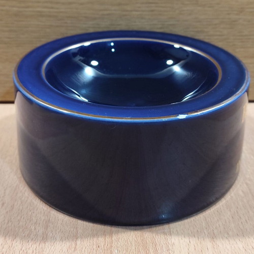 Rothmans International ceramic ashtray used, vintage advertising