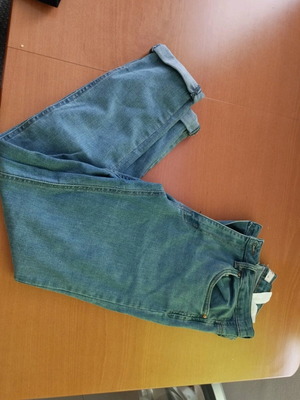 Pink Woman jeans size 38 blue like new