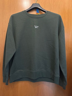 Reebok XL men's sweatshirt dark khaki unused, authentic