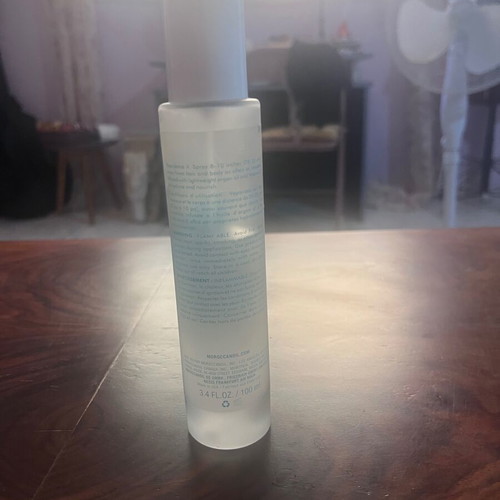 Moroccanoil Brumes du Maroc hair and body mist used, 100 ml