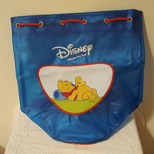 Winnie the Pooh Kids Backpack Blue New