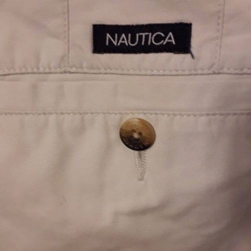 Nautica Classic Fit Cream Pants Like New
