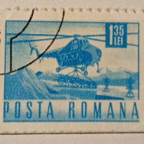Romania stamps used, set of 3