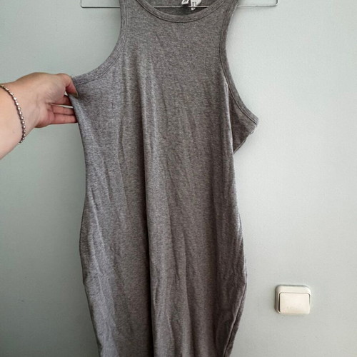 H&M elastic grey dress, XL-XXL