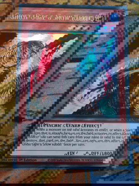 2) Ghost Ogre And Snow Rabbit (Ultra Rare, Yugioh)
