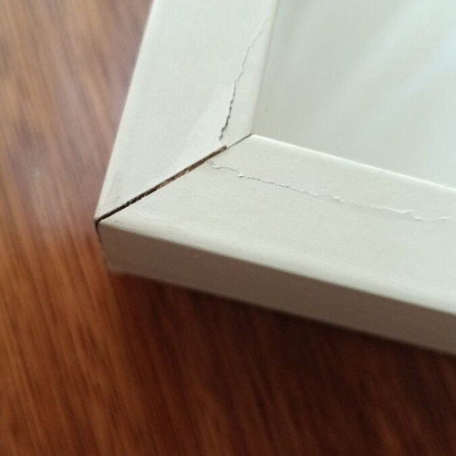 IKEA photo frame set of 3 used, white
