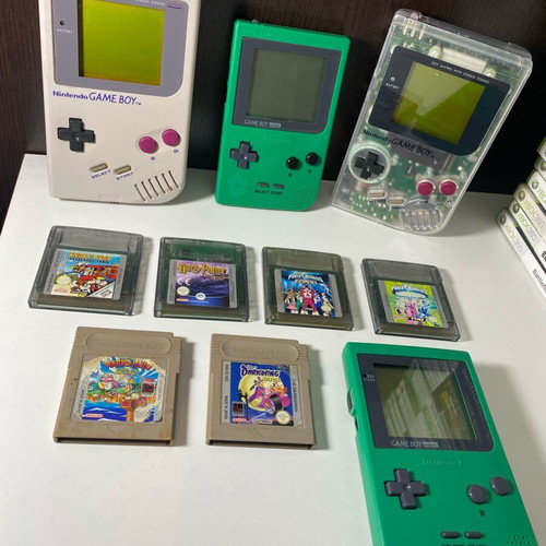 Nintendo collection of used DS, Gameboy, and N64 consoles and games
