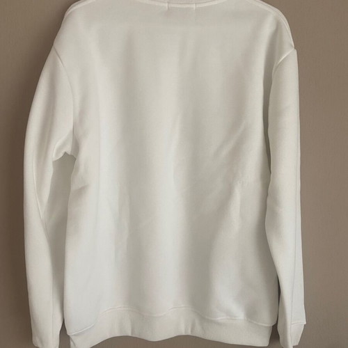 Moncler Crewneck Sweatshirt White Scribble Logo new XL