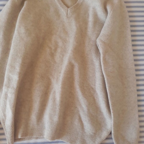 Beige Ecru Sweater used, size L 40 12