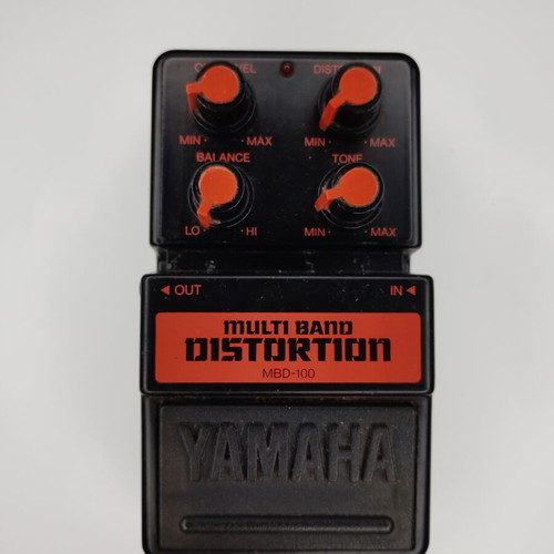Yamaha MBD-100 Multi Band Distortion guitar pedal used, made in Japan