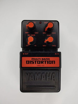 Yamaha MBD-100 Multi Band Distortion guitar pedal used, made in Japan