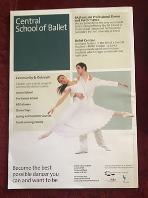 Theatrical program used
