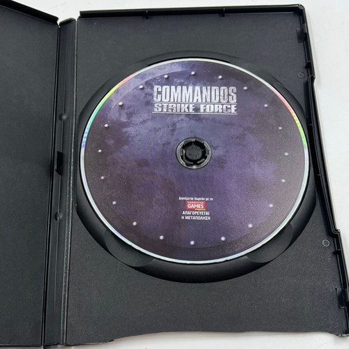 Commandos Strike Force PC DVD-ROM used WWII tactical shooter