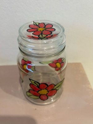 Hand-painted vase made to order