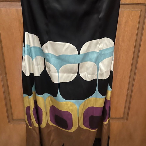 Satin dress CAM like new, backless, size M