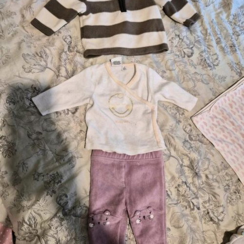 Girls' set like new, from 3 months