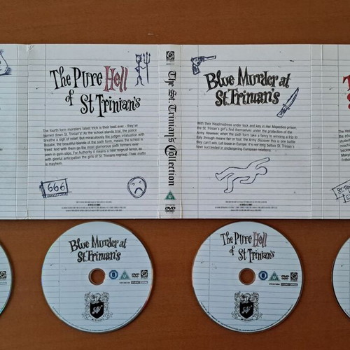 The St. Trinian's Trilogy DVD like new, 4-movie collection