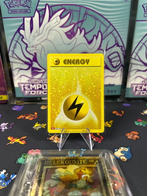 Pokemon card energy electric classic box holographic