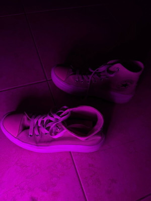All Star athletic shoes used size 38 beige with wear