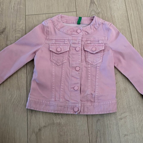 Benetton denim jacket 90 cm like new