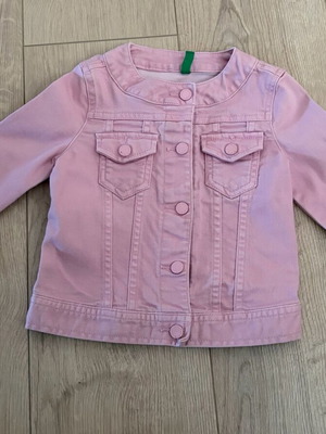 Benetton denim μπουφάν 90 εκ σαν καινούργιο