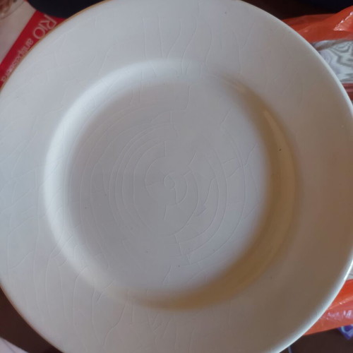 Kerameikos plates and salad bowl new, set of 6+1