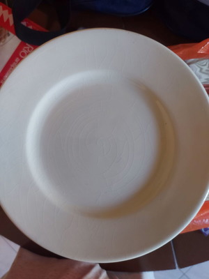 Kerameikos plates and salad bowl new, set of 6+1