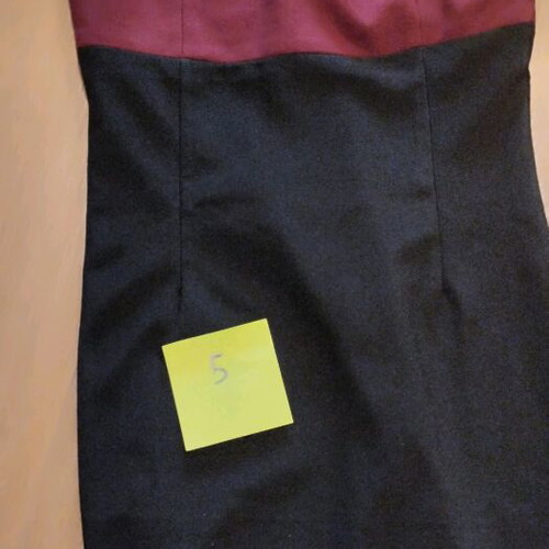 Two-tone dress stylish, size S 36 8
