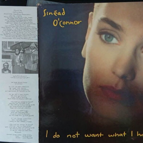 I Do Not Want What I Haven't Got LP used, Irish rock folk