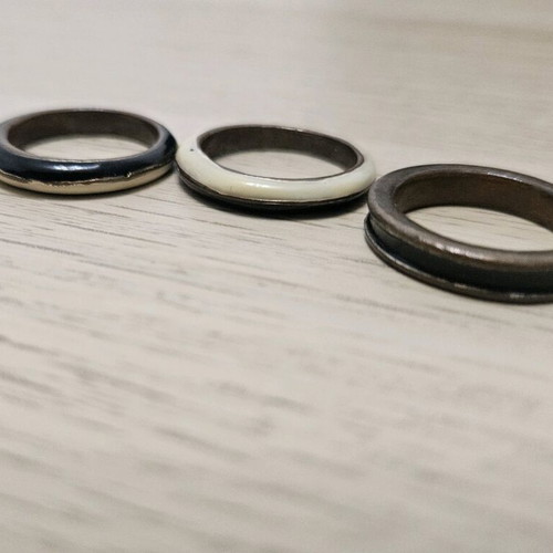 Rings used, set of 5 pieces