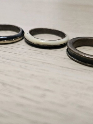Rings used, set of 5 pieces
