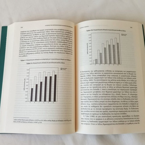 Morphological Processes in Written Language academic book like new, Greek