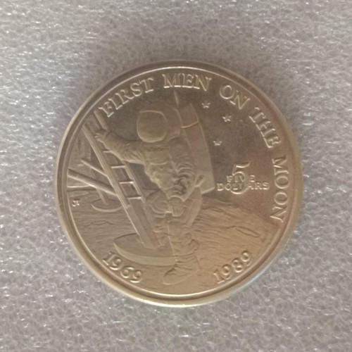 Marshall Islands 5 Dollars commemorative cupronickel coin 1989