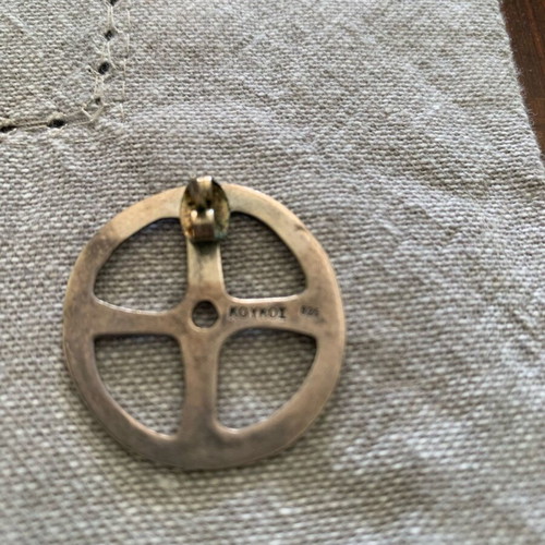KOUKOS JEWELLERY vintage 925 silver designer earrings