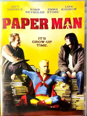 Paper Man DVD used, drama comedy with subtitles