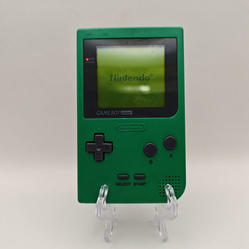 Gameboy Pocket green used, official Nintendo handheld console