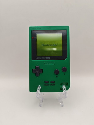 Gameboy Pocket green used, official Nintendo handheld console