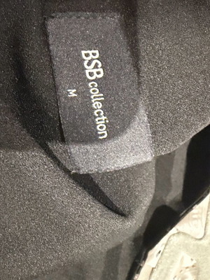 BSB mini dress black like new, size M