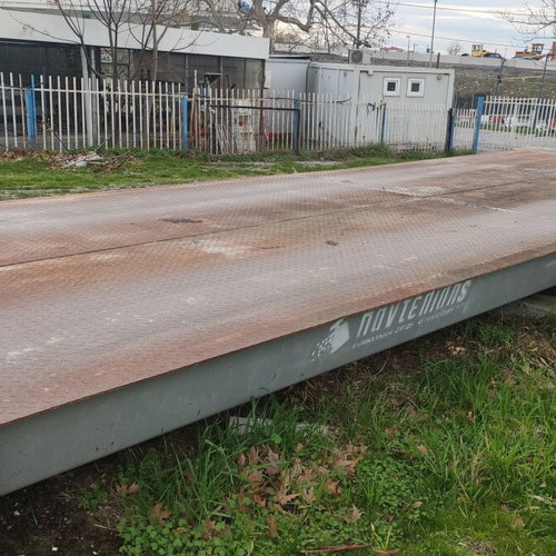Pantelidis Bridge Scale 10m 80tn like new, digital heavy-duty