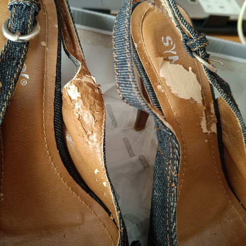 Jean Symbol Heels like new with slight wear inside