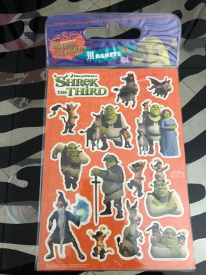 Shrek The Third Σετ Μαγνητών Ψυγείου Καινούργιο, DreamWorks