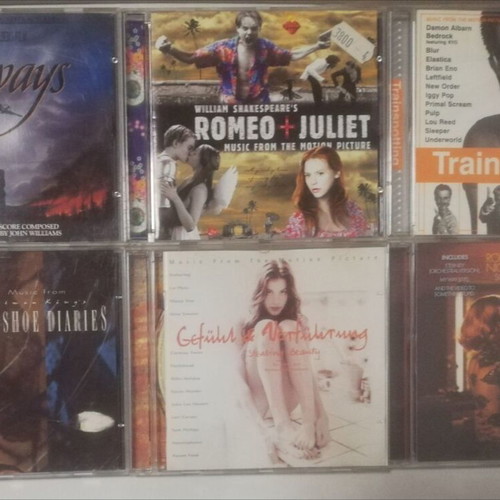 Soundtracks CD pack of 6 like new