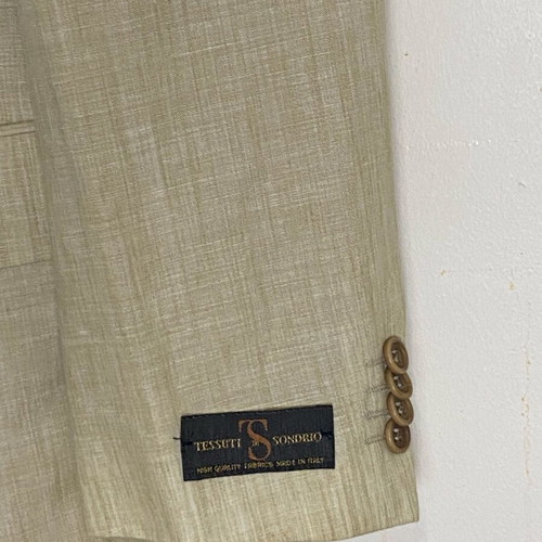 Portobellos men's suit new, size 54, beige linen