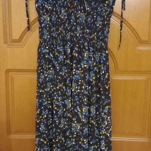 Celestino long dress with smocked waist, like new, size L/XL