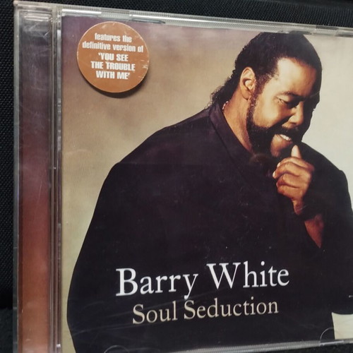 Barry White Soul Seduction CD new, R&B Soul