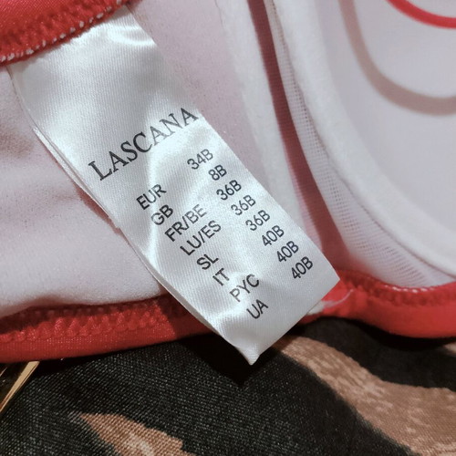 Bikini top Lascana like new, pink, size XS