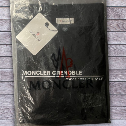 Moncler T Shirt New Black Medium-Large