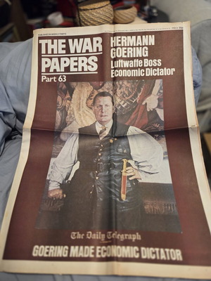 The War Papers μέρος 63 μεταχειρισμένο, εφημερίδα Β' Παγκοσμίου Πολέμου