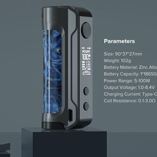 Box Engine 100W Mod OBS+ with Resin Case